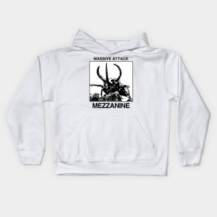 Massive Attack - Mezzanine - Tribute Artwork - White Kids Hoodie